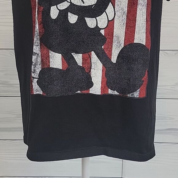 Disney Mickey Mouse American Flag classic t-shirt unisex Size M - Picture 3 of 9